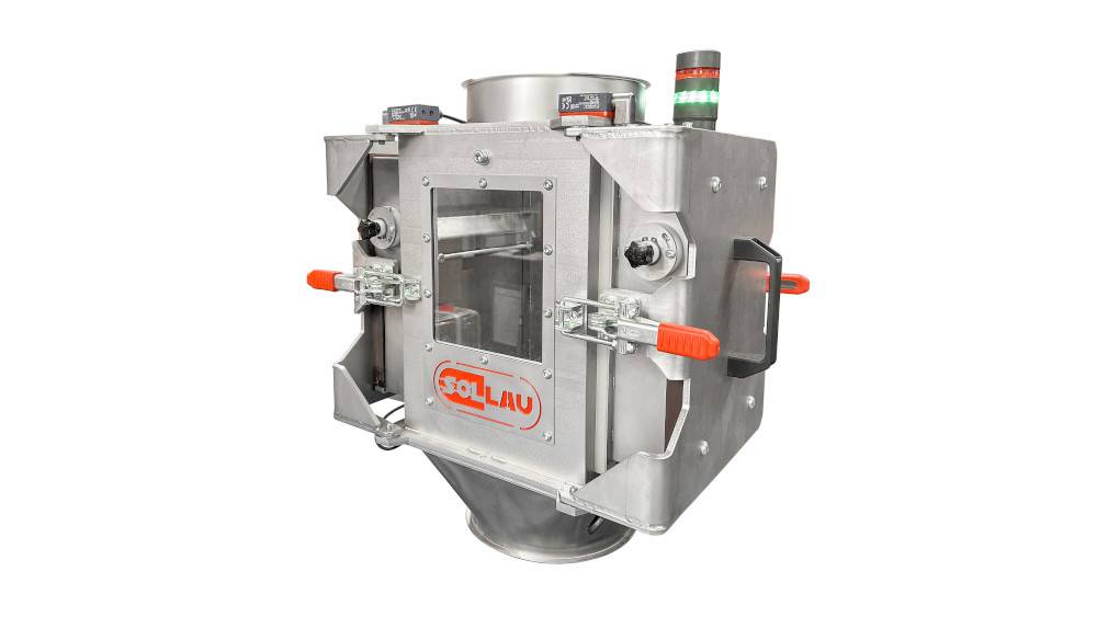 Platten-Magnetabscheider mit Füllstandsanzeige ML ALARM Platten-Magnetabscheider mit Füllstandsanzeige ML ALARM