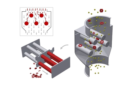 Gitter-Magnet im Gehäuse