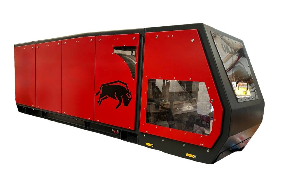 Wirbelstromabscheider mit exzentrisch gelagertem Rotor ECS-E BUFFALO