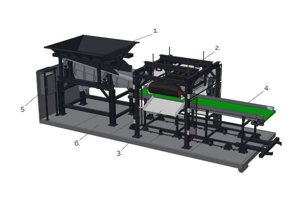 Mobile Sortieranlage – Modul 1