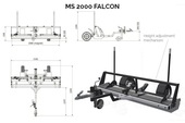 Magnetbesen MS 2000 FALCON für Flughäfen und Großflächen