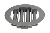 Trichtermagnet TM FL mit integriertem Plattentrichter für Spritzgießmaschinen