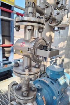 Magnetfilter MSP-S OCTOPUS – Reinigung von flüssigem Ammoniak in einer Chemieanlage