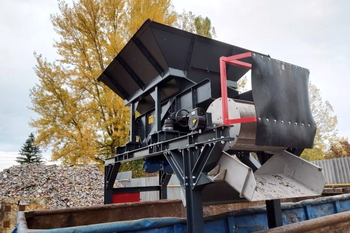 Magnettrommel MB 506 N 800 – Nachreinigung der Eisenfraktion beim Metallrecycling