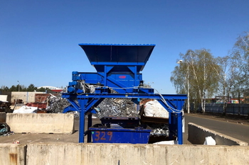 Magnettrommel MB – Nachreinigung der Eisenfraktion beim Metallrecycling