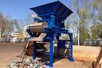 Magnettrommel MB – Nachreinigung der Eisenfraktion beim Metallrecycling