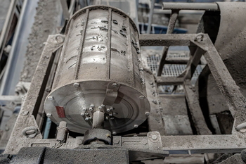 Magnettrommel MB – Abscheidung von Nichteisenmetallen aus der Schlacke einer Verbrennungsanlage