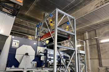 Magnetplatte DND-AC Mx8 F BEAST – Metallabscheidung aus Ersatzbrennstoff EBS