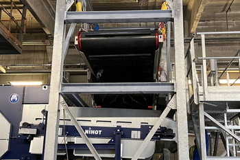 Magnetplatte DND-AC Mx8 F BEAST – Metallabscheidung aus Ersatzbrennstoff EBS