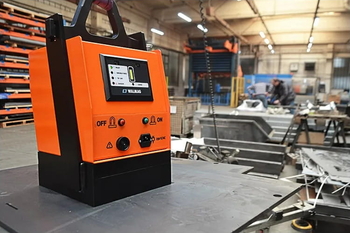 Lastmagnet bei der Handhabung von Lasten