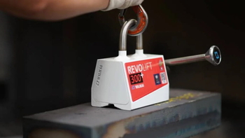 Lastmagnet bei der Handhabung von Lasten