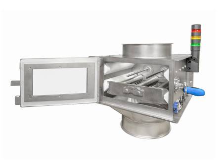 Gittermagnet im Gehäuse mit Füllstandsanzeige MSS-MC ALARM