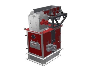 Linie zur Separierung von ferromagnetischen Verunreinigungen aus Magnesitsand (Granatsand)
