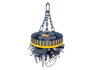 Schrott-Elektromagnet rund EMG-SM – Rundmagnet für Schrott