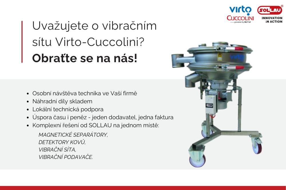 Vibrationssieb Virto Cuccolini-