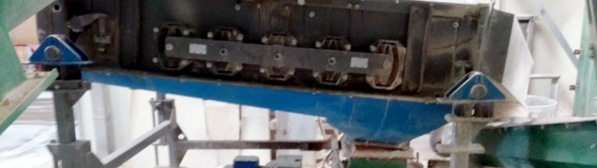 Trennung von Glas- und Keramikfritten mit einem Vibrationssieb