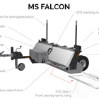 Magnetbesen MS für Flughäfen und Großflächen - optionalen Ausstattung 