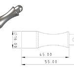 Sortier-Kegelmagnet MK 16 mm 