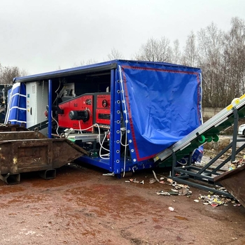 Mobile Sortieranlage